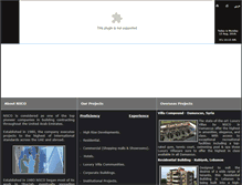 Tablet Screenshot of nscouae.com